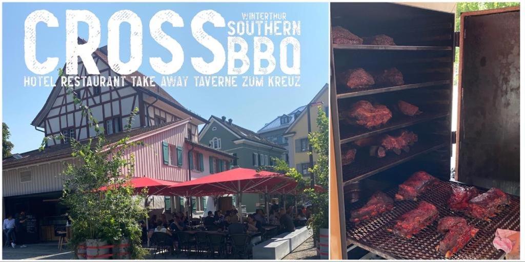 Hotel Boutique Taverne Zum Kreuz Вінтертур Екстер'єр фото